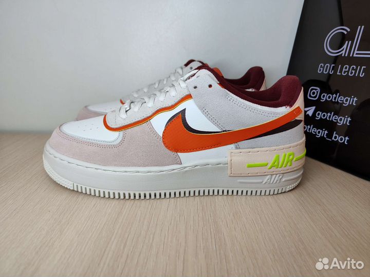 Оригинал Nike Air Force 1 Shadow размер 41