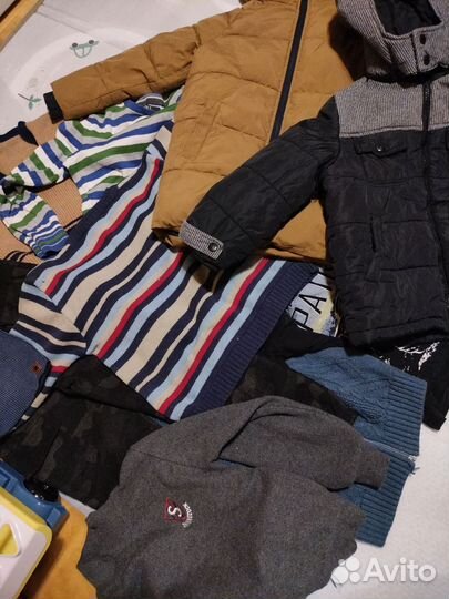 Пакет одежды на мальчика 116