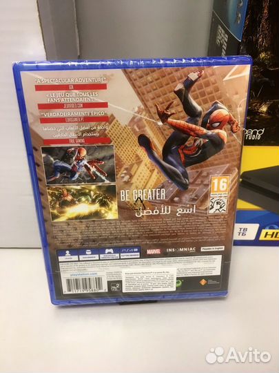 PS4 Marvel Spider-Man goty Человек-паук Издание Иг