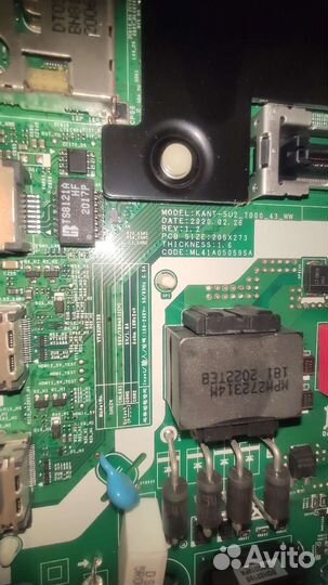 Main Samsung UE43TU7160 kant-SU2 7000 43 WW BN94