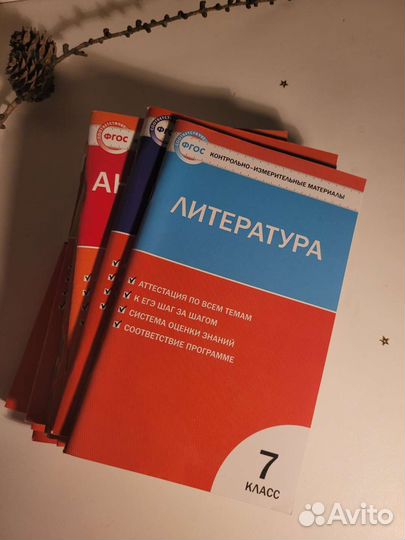 Контрольно-измерительные материалы(комплект)