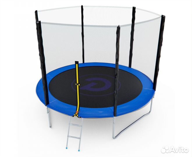 Батут с сеткой DFC pelpo 10ft с лестницей