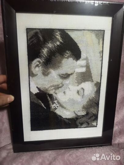 Картина вышитая крестом