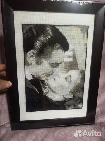 Картина вышитая крестом