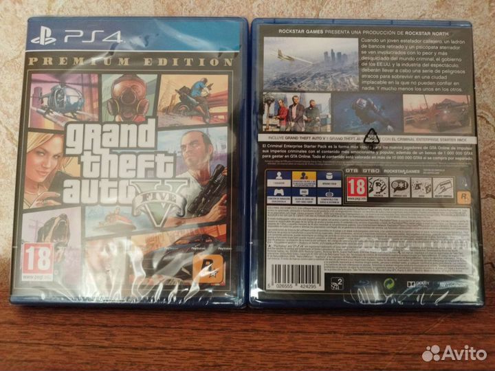 Новый Grand Theft Auto V. Premium Edition для PS4
