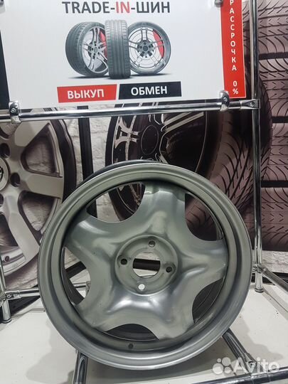 Штампованные диски R16 тзск LADA Xray Серебро