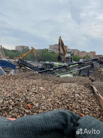 Вторичный щебень