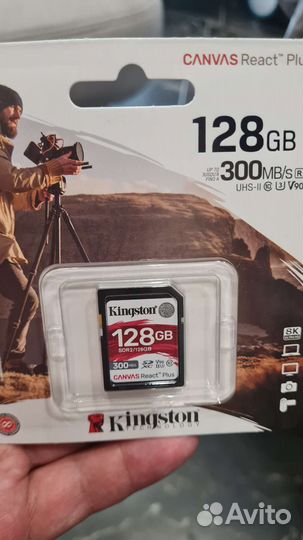 Карта памяти Kingston micro CD card 128 gb