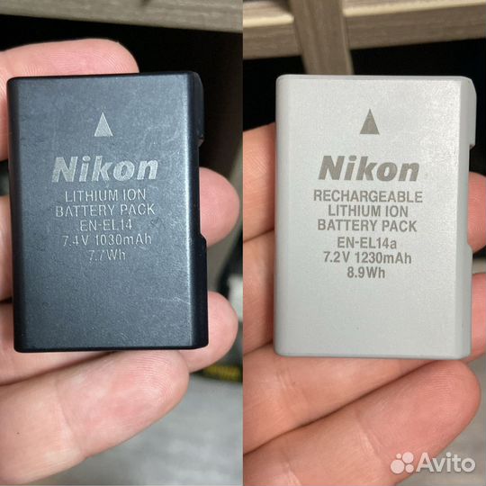 Зарядка батарея Canon Nikon оригинал