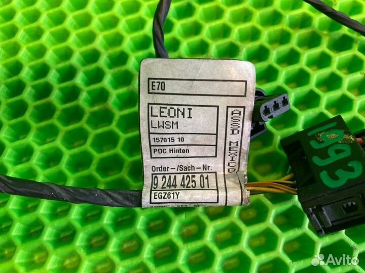 Проводка парктроника Bmw X5 E70 N57D30A 2012