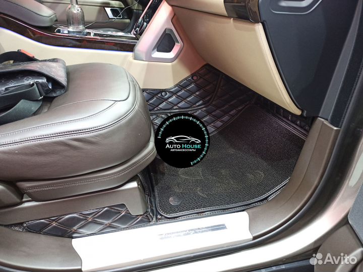 3D ковры из экокожи для Land rover range rover 4