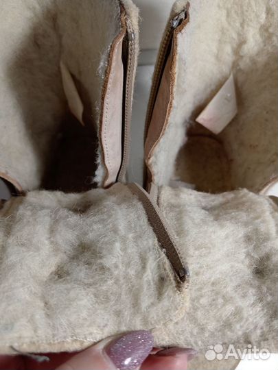 Сапоги зимние для девочки 30размер