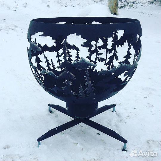 Кострище, очаг, мангал