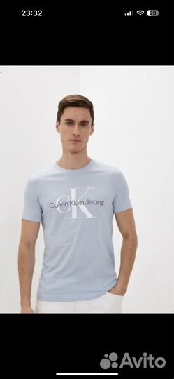 Футболка мужская calvin klein S