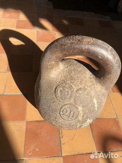 Гиря Царская 2 пуда