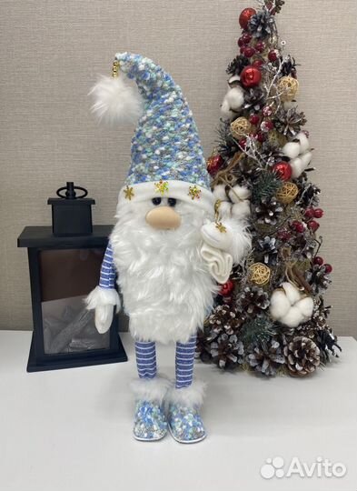 Новогодний гном ручной работы