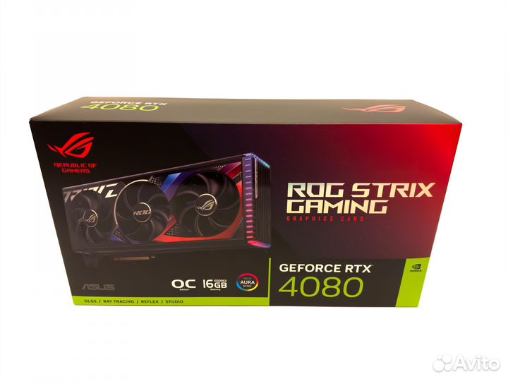 Видеокарта asus ROG strix GeForce RTX 4080 O16G ga