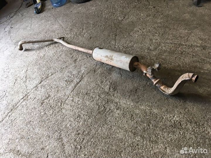 Резонатор реактивный пламегаситель Citroen C4 EP6