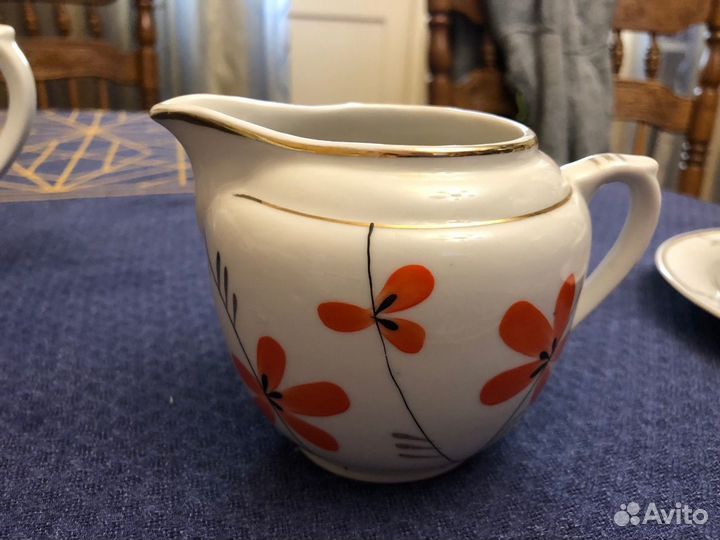 Чайный сервиз вербилки СССР