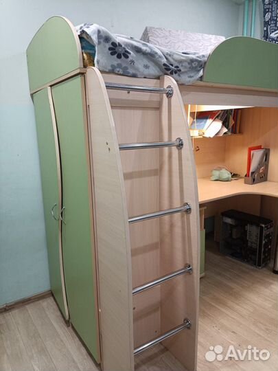 Детская кровать чердак