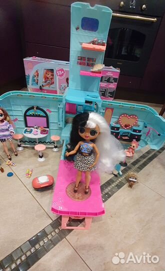 Глэмпер/ автобус лол с куклами lol/ l.o.l omg