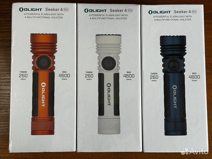 Фонарик Olight Seeker 4 Pro / Seeker 4 / Seeker 4
