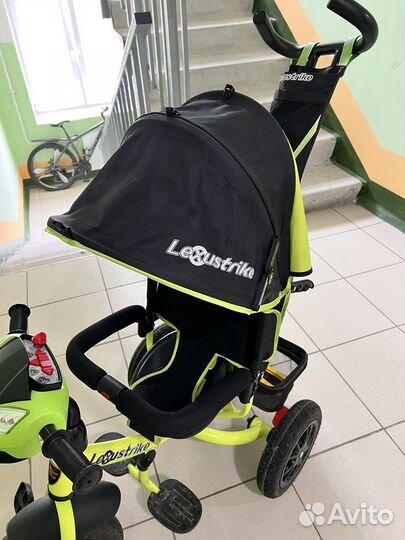 Велосипед коляска с ручкой