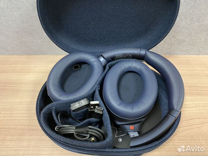 Sony WH-1000XM4, «полуночный синий» WH1000XM4L.E-u