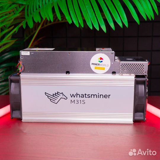Асик Whatsminer m31s 76 th Новый в наличии