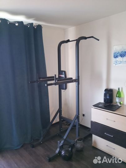 Турник брусья пресс 3 в 1 напольный