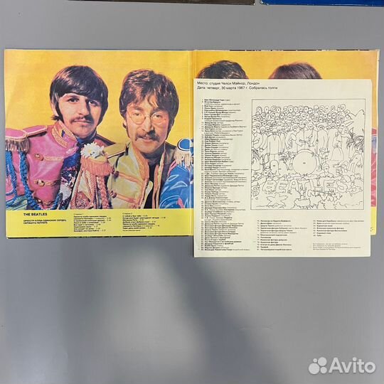 Виниловые пластинки Beatles Paul McCartney Wings