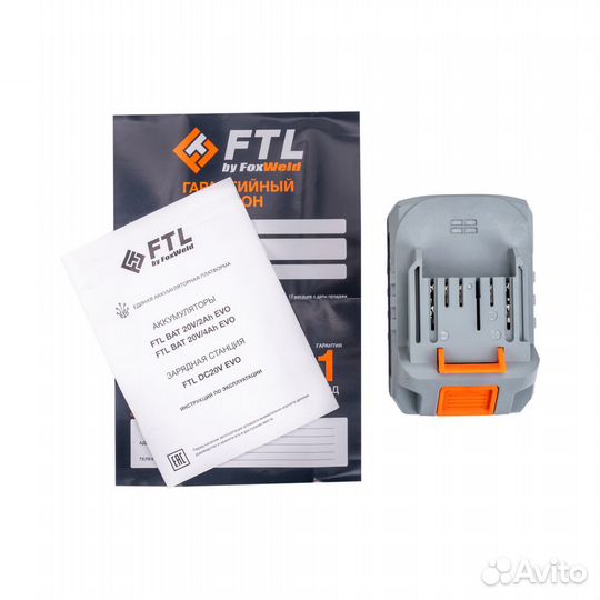 Аккумулятор сменный LI-ION FTL BAT 20V/4AH EVO