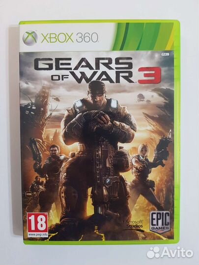 Xbox 360 / Xbox One Gears of War 3. Лицензия