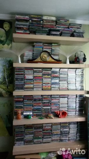 Коллекция cd и dvd