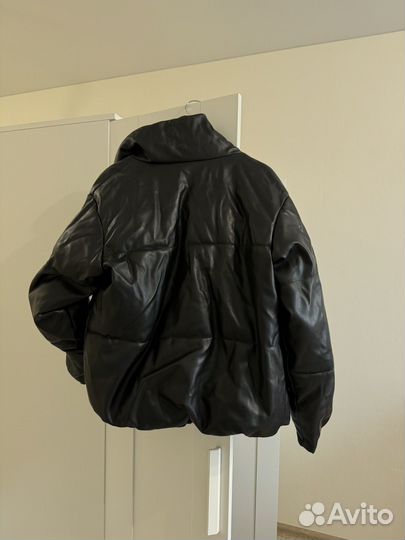 Куртка кожаная демисезонная