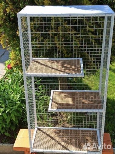 Оконный вольер для ваших кошек