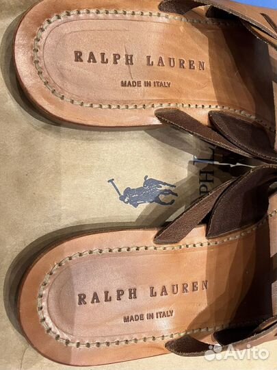 Шлепанцы ralph lauren