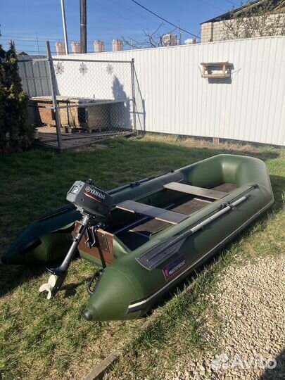 Надувная лодка hunter 320 yamaha 2л.с