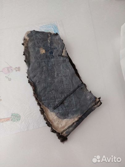 Меховой воротник каракуль