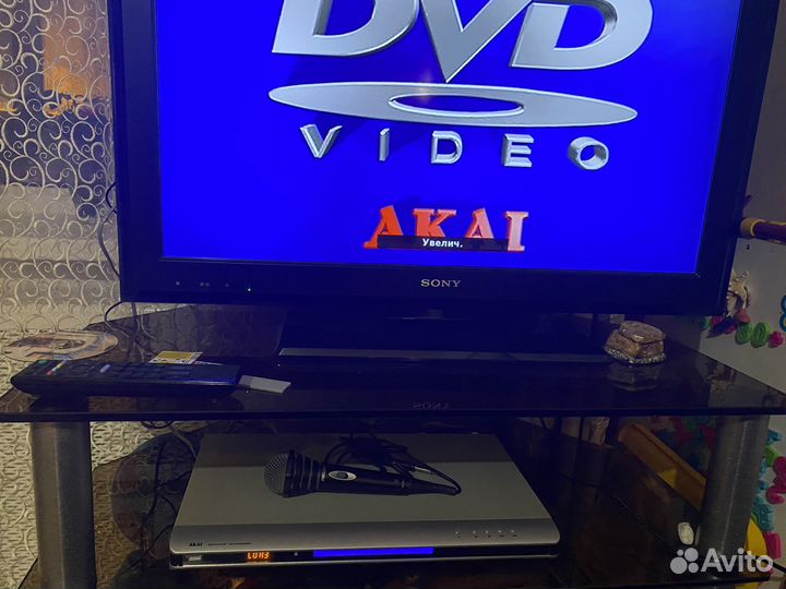 Dvd плеер с караоке akai