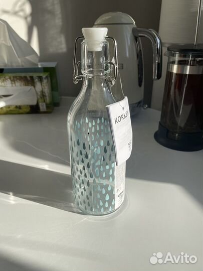 Бутылка с пробкой Икеа 0,5л