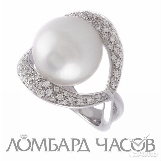 Utopia Кольцо с жемчугом и бриллиантами