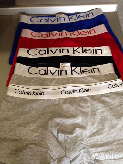 Трусы мужские Calvin Klein новые 50(Ru) 5шт