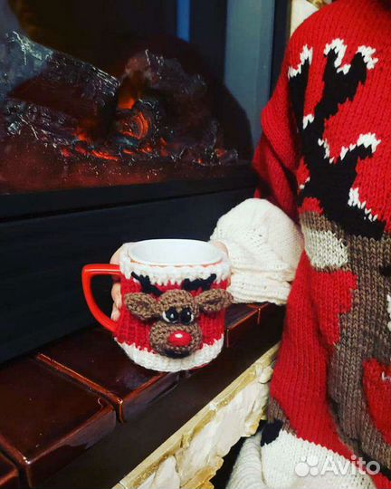 Бокал для кофе с чехлом