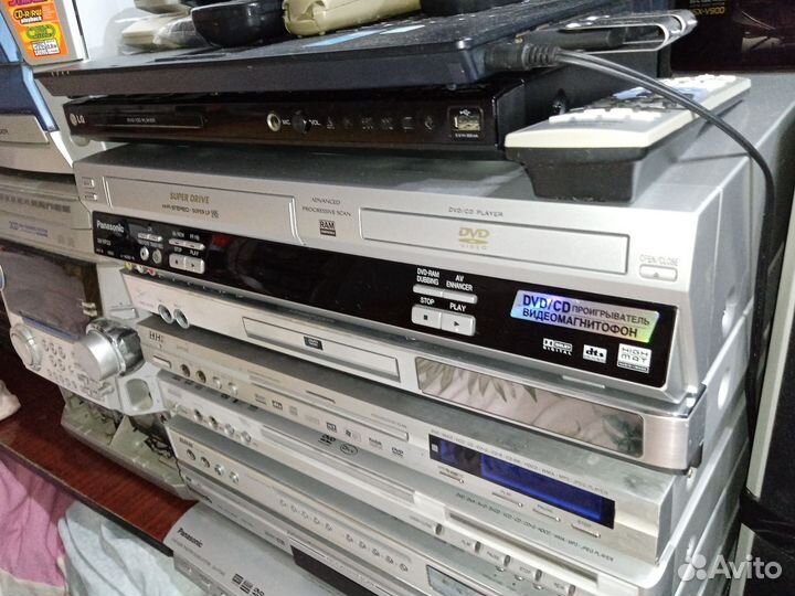 DVD+VHS Panasonic видеодвойка