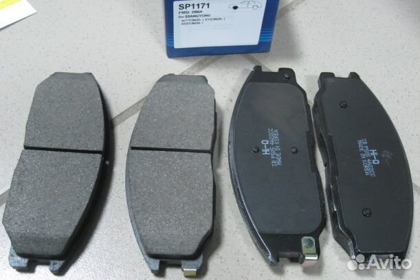 Колодки передние комплект Ssang Yong Actyon Kyron