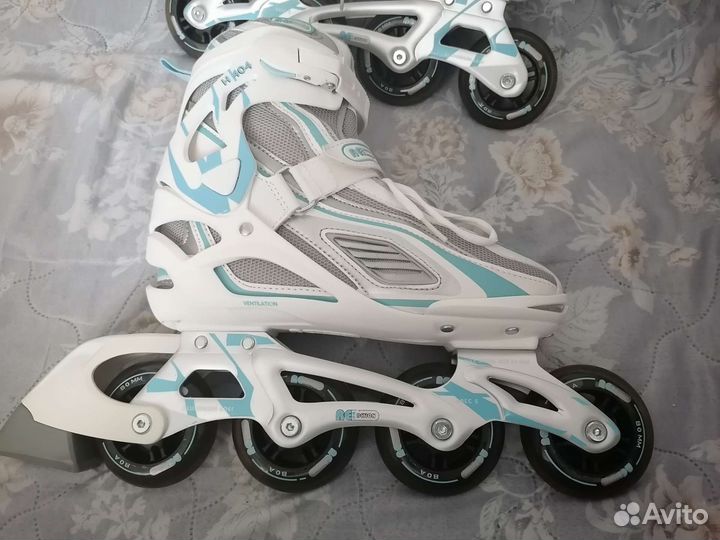 Роликовые коньки р. 37 женские новые reaction