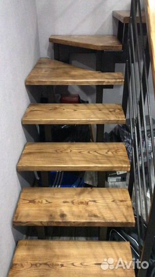 Деревянные ступени