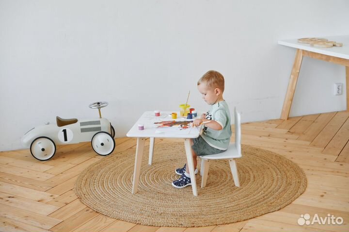 Растущий стол + стул комплект детский