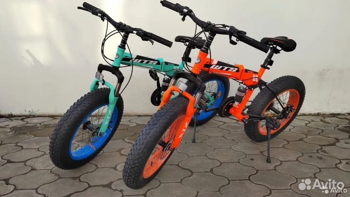 Fatbike красный новый
